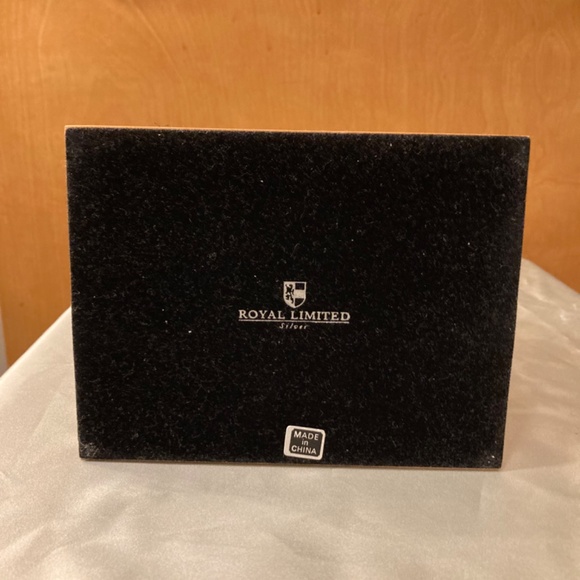 Royal Limited Silver Picture Photo Frame Display Album Blonde Wood Pewter Metal - Picture 5 of 7